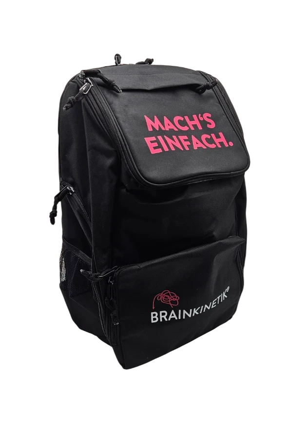 RUCKSACK. BLACK. MACH'S EINFACH